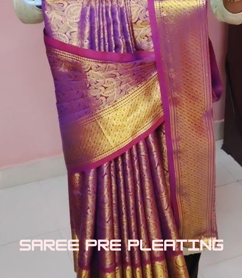 SAREE PRE PLATING